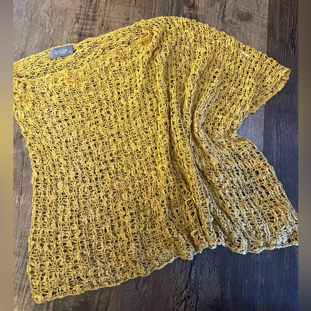 Figwood One Arm Knitted Shaw Sweater